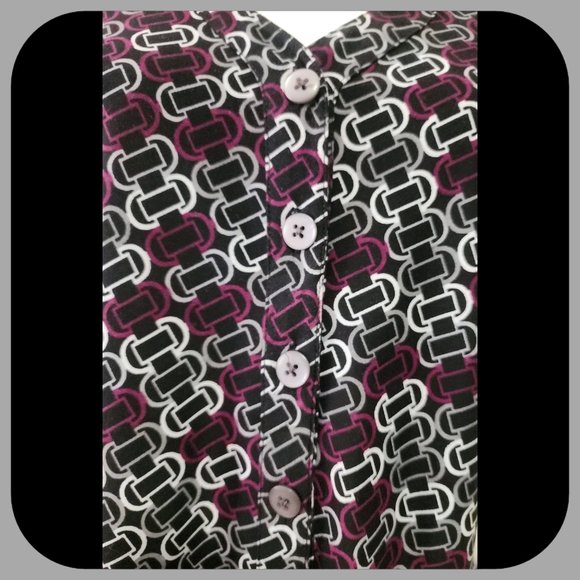 ALIDA || Almond Shaped Neckline Top (SIZE M) - Picture 3 of 7